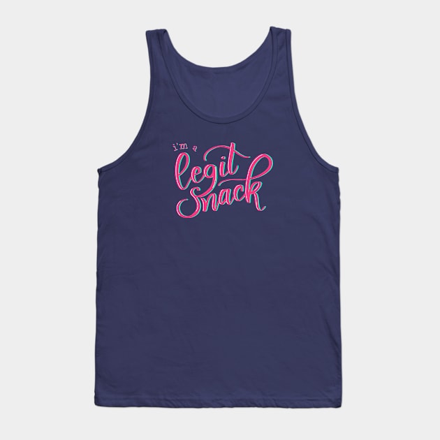 Legit snack Tank Top by Cat Bone Design